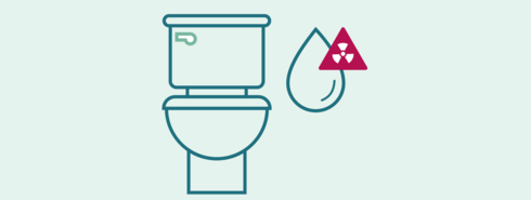 Leben mit Prostatakrebs: Icon einer Toilette Icon einer Toilette